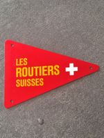 Plaquette aluminium les Routiers Suisse