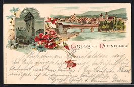 Litho Rheinfelden, Teilansicht mit Bürc