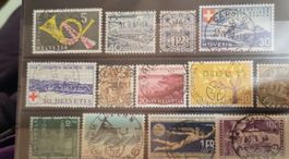 Sammelposten Schweiz Briefmarken, diverser Jahrgang