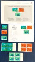 1992  Sondermarken I FDC + Viererblock + Einzel ET