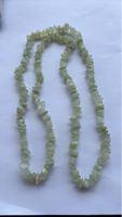 Jade Kette Strang  90 cm ca.8-10 mm 89 Gramm