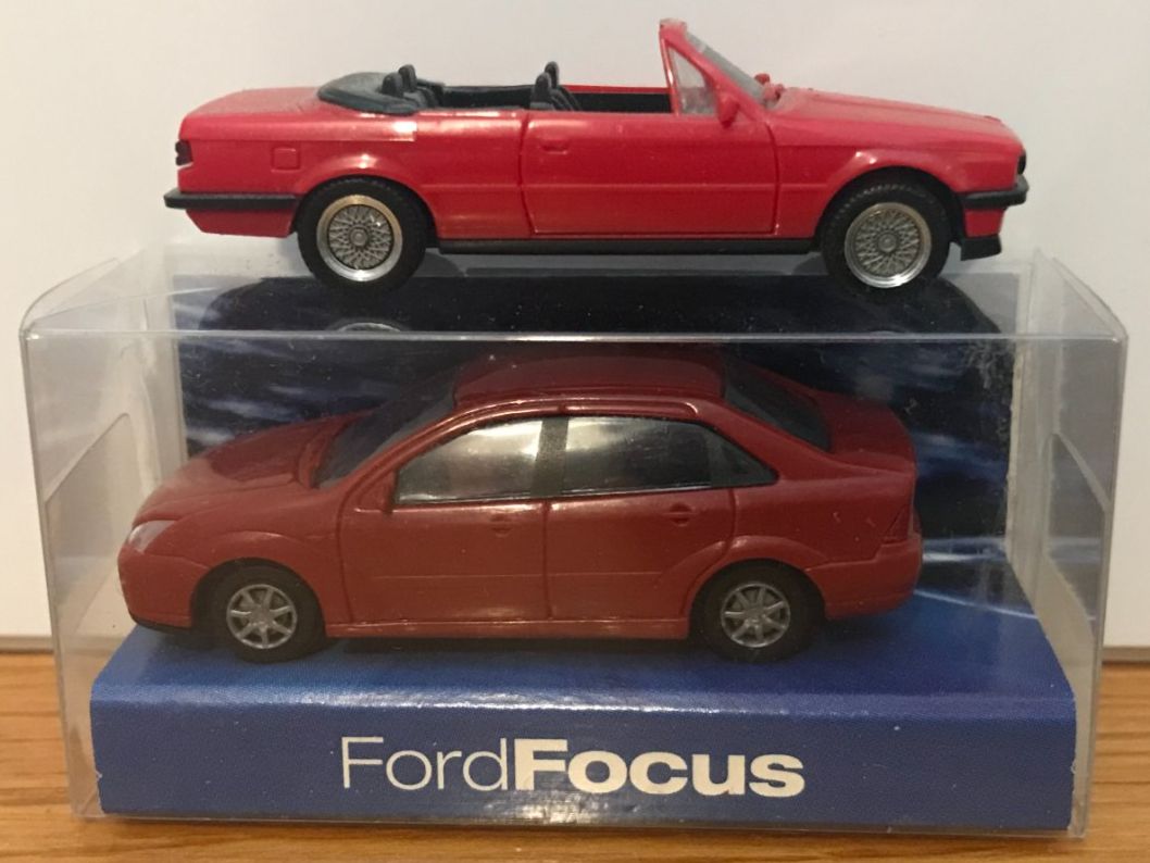 Herpa Modellautos: Herpa BMW Cabrio & Rietze Ford Focus – Gebraucht aus Luzern von mey_s13
