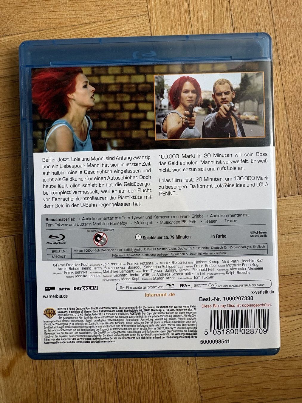 Tutti i DVDs: Lola rennt - X-Edition - Blu-ray – Nuovo (secondo la descrizione) da Zürich venduto da Malcom 2