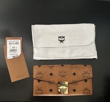 MCM Geldbörse braun mit Logo Muster sehr guter Zustand