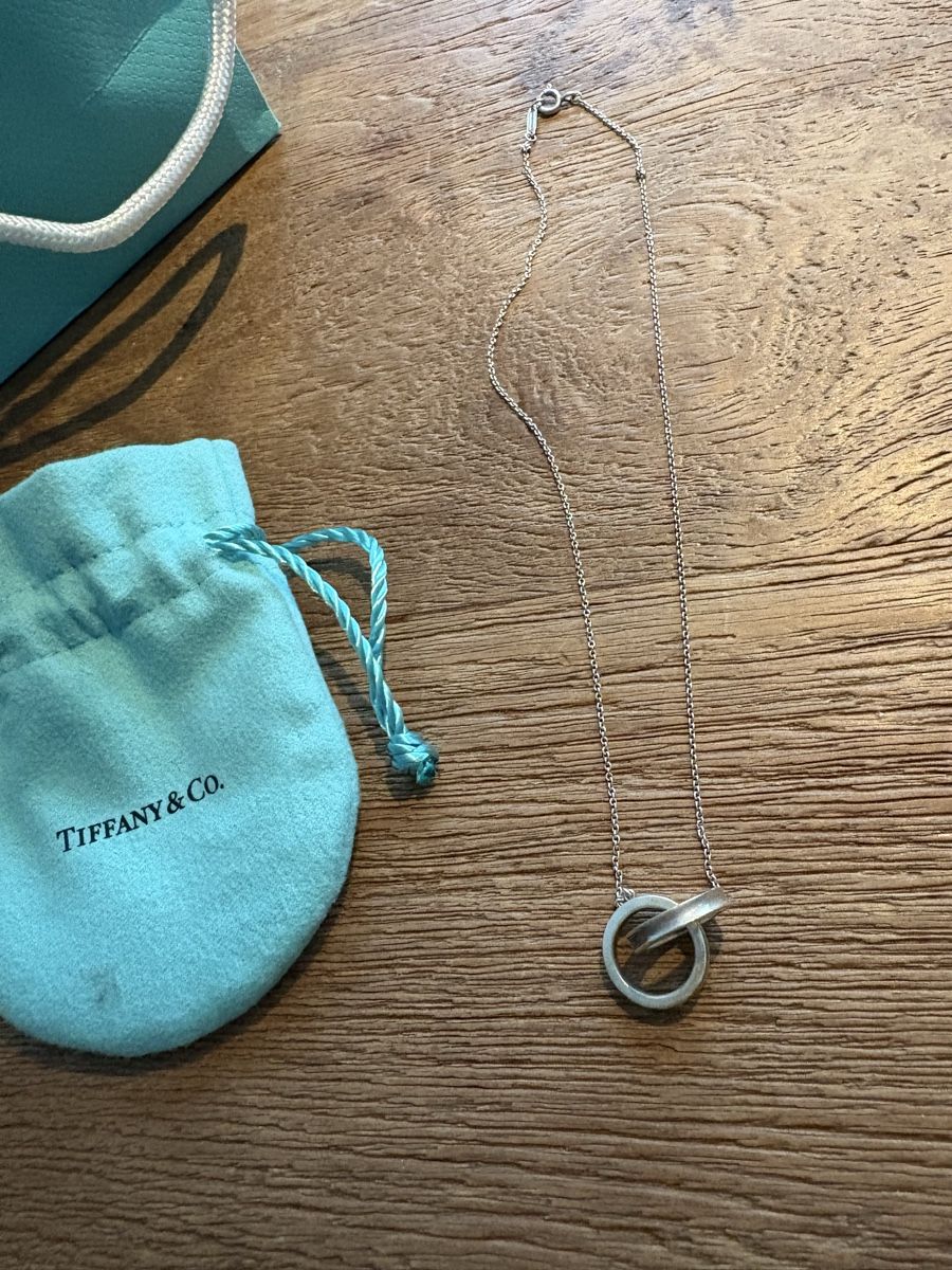 Tiffany & Co. Catenine: Tiffany & Co. Interlocking Circles Necklace Silver – Usato da Dänikon ZH venduto da AnniBee 3