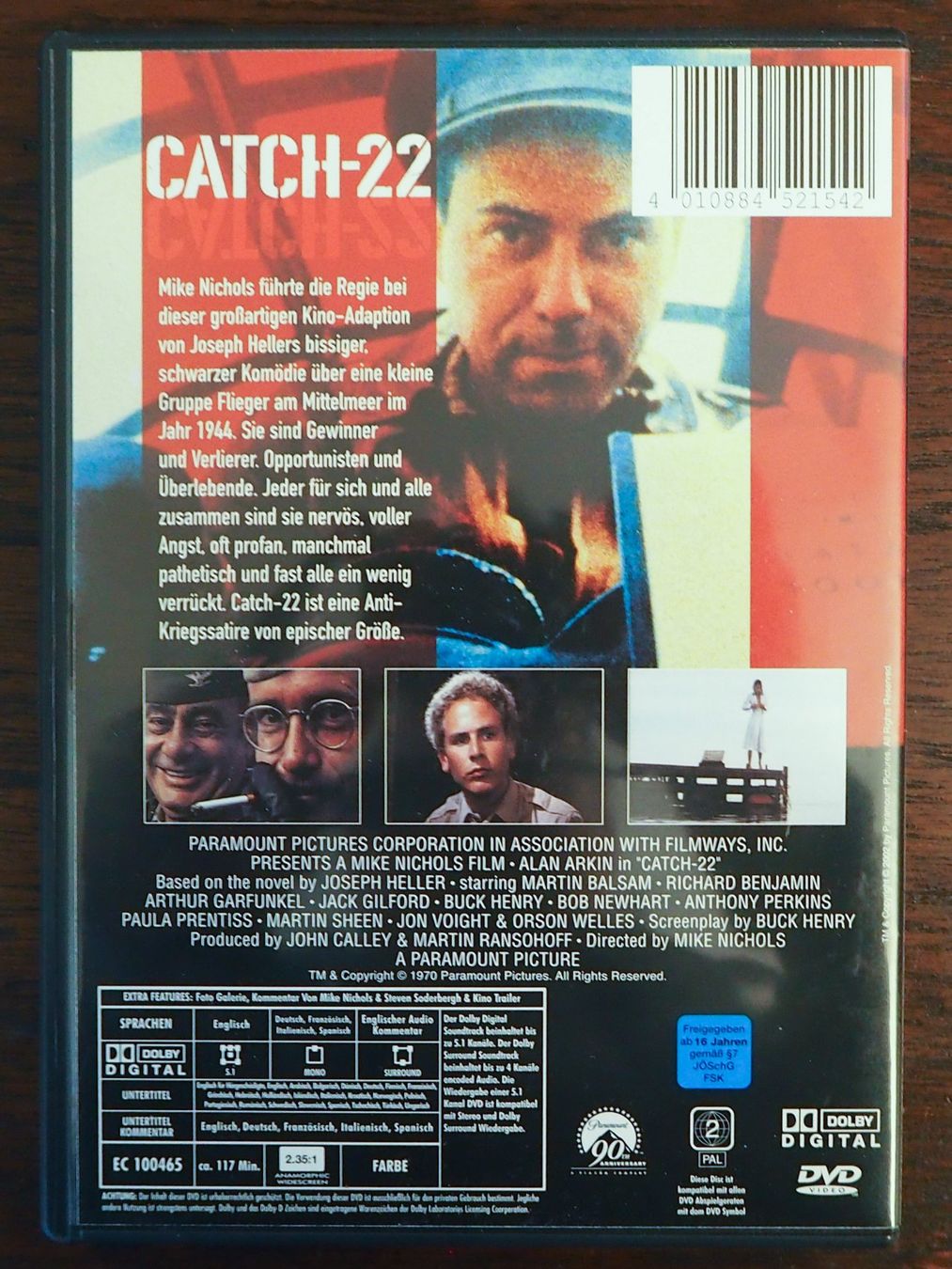 Bücher: Catch 22 / Alan Arkin / Romanvorlage und Film – Gebraucht aus Chur von big_5zx8 2