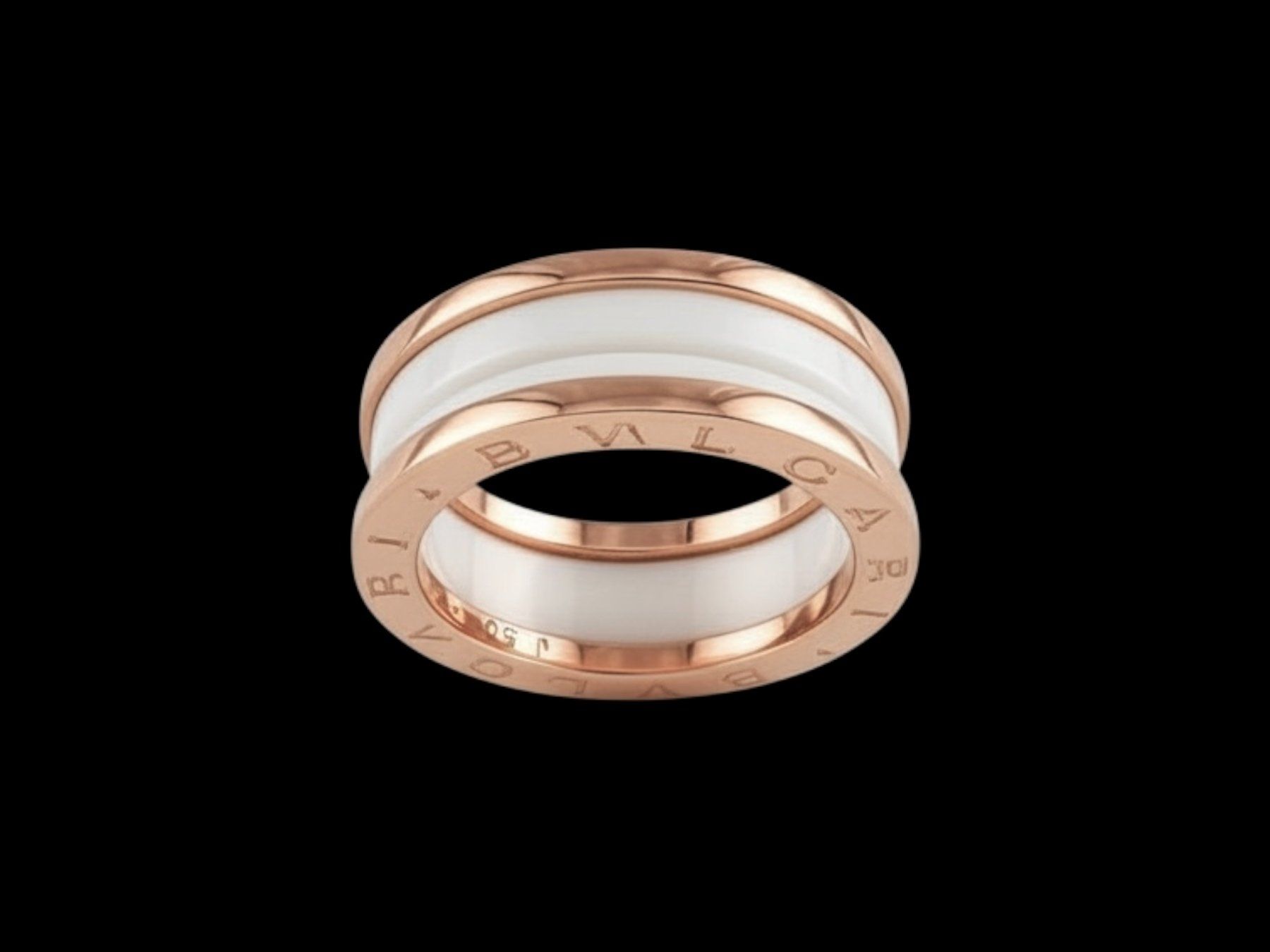 Bulgari Anelli: BULGARI, B.Zero 1 - Ring in Roségold / Keramik – Usato da Zuzwil SG venduto da artimmo 4