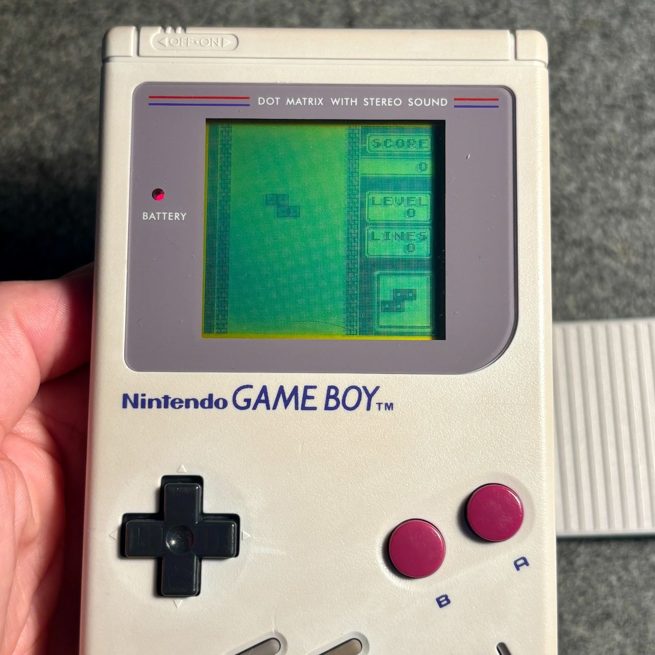 Nintendo Consoles: GameBoy Classic DMG-01 Konsole + Tetris Original – D'occasion à Mollis par GamingCorner 1