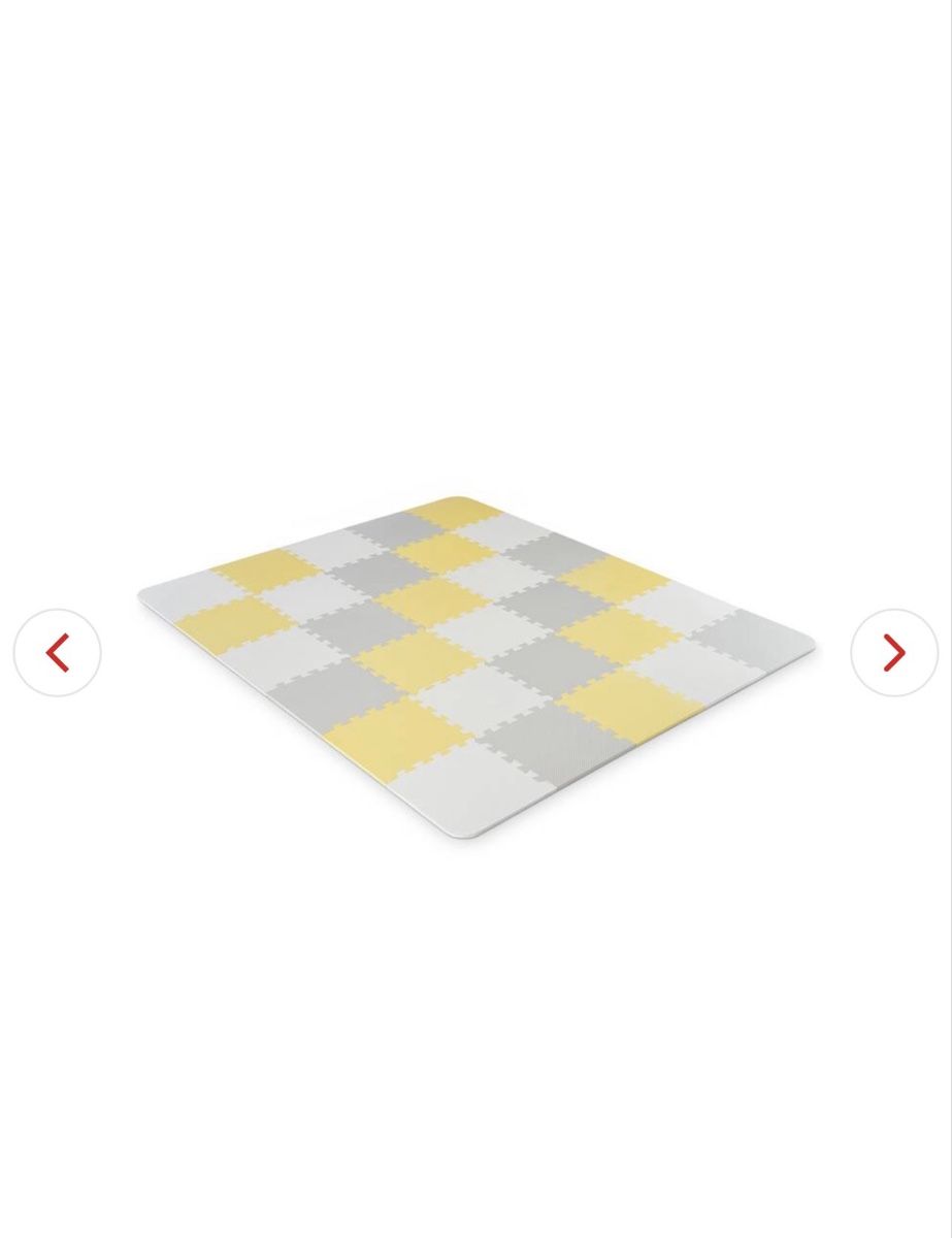 Tappeto da gioco: Tapis de parc bébé mousse puzzle unique black/cream – Usato da Corminboeuf venduto da jcarita