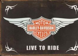 Rusty Blechschild-HARLEY-DAVIDSON-LIVE TO RIDE