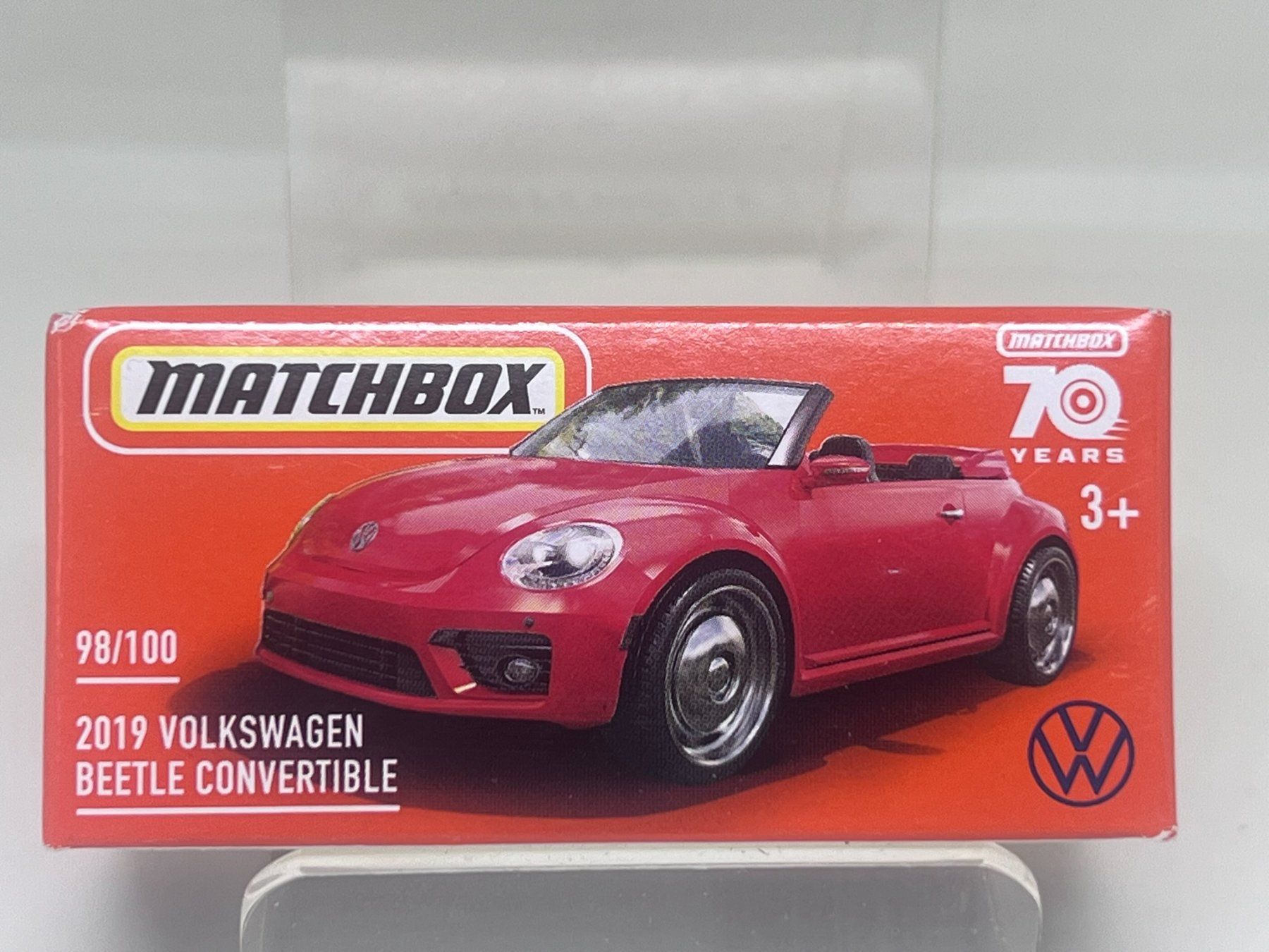 Matchbox Modellini d'auto: Matchbox 2019 VW Beetle Convertible – Nuovo e nell'imballaggio originale da Wildegg venduto da LaaBoutique