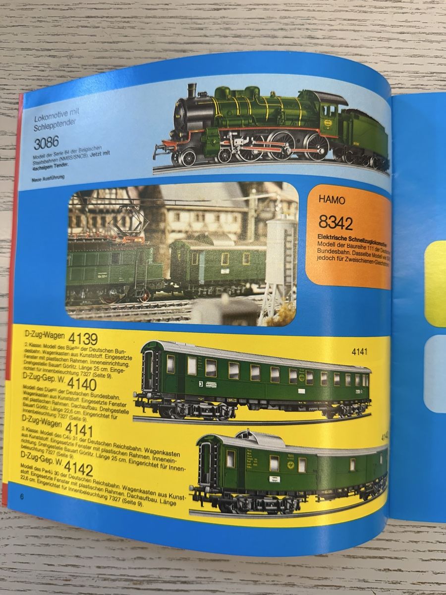 Märklin Modellini di ferrovie: Märklin Prospekt Neuheiten 1978 – Usato da Lupsingen venduto da New-Haven 1
