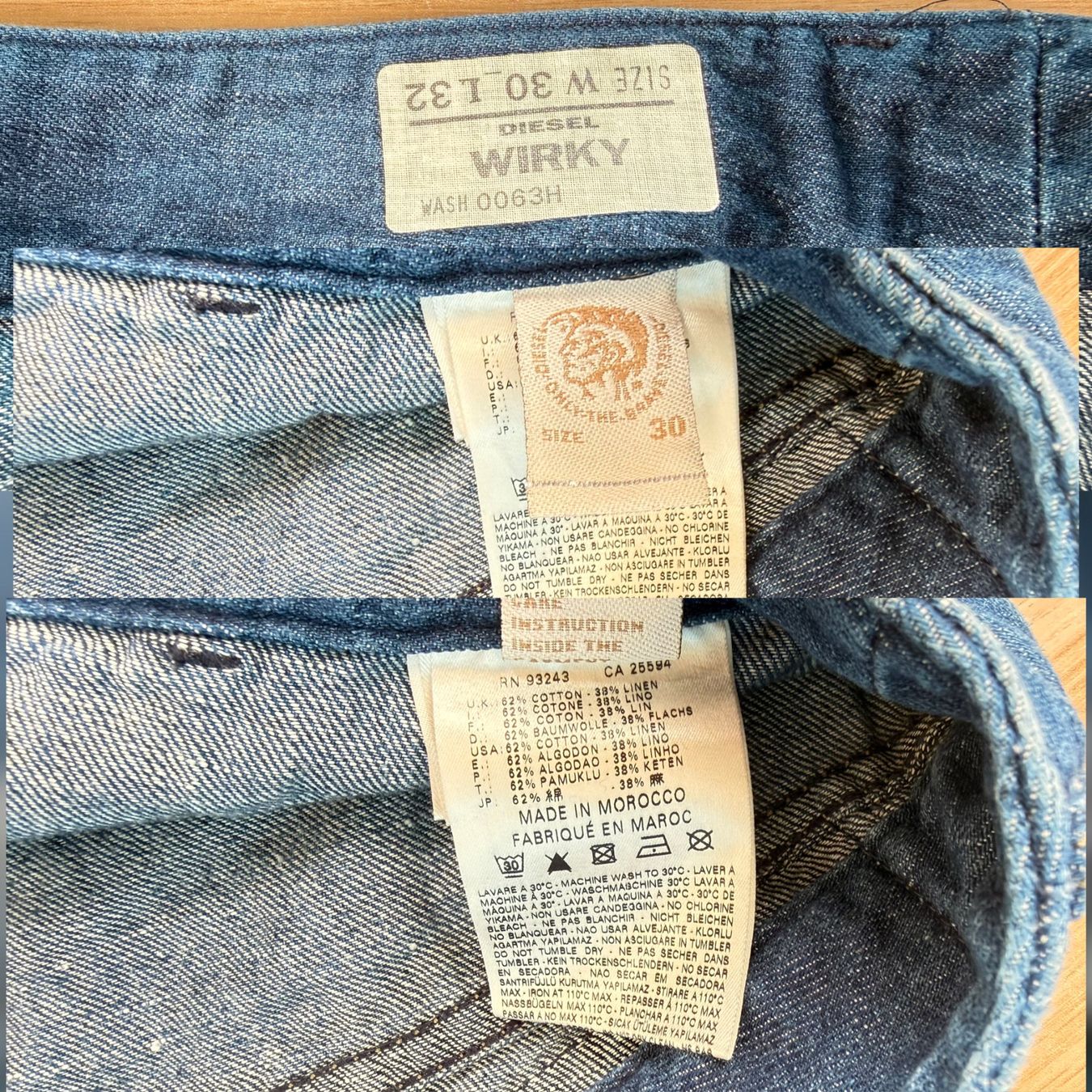 Diesel Jeans: Jean DIESEL patte d'éléphant – Usato da Thônex venduto da Suisse.Shopping 7