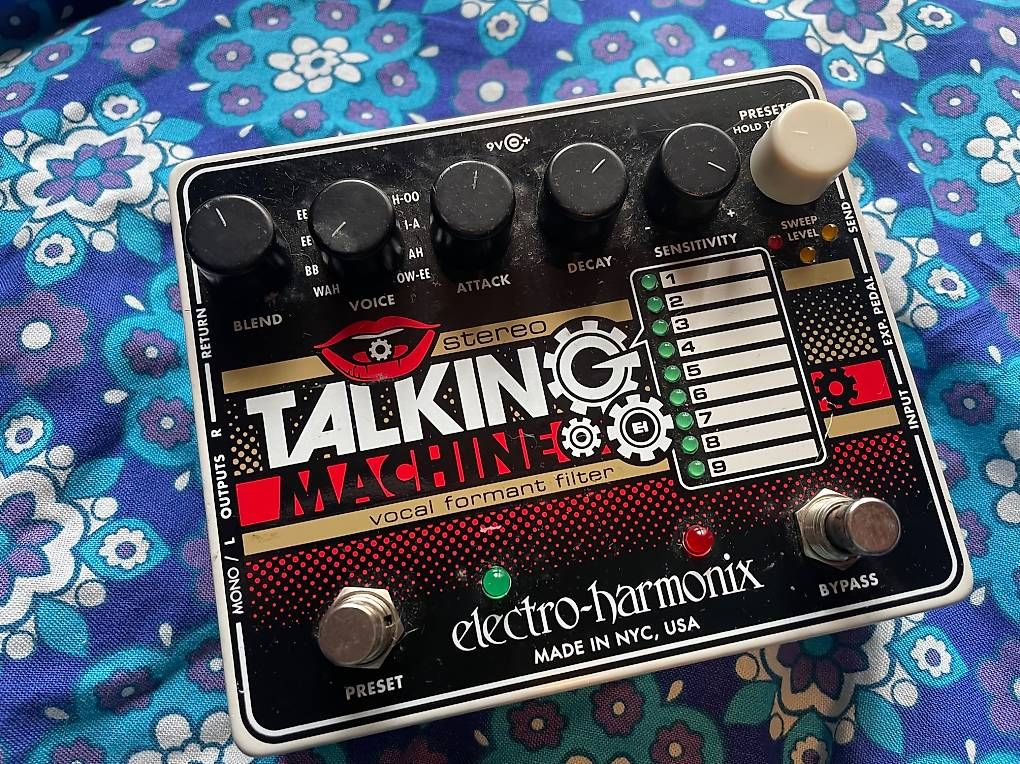 Strumenti musicali: Pédale Talking machine de Electro Harmonix  (talk box)  – Usato da Bulle venduto da Julienv