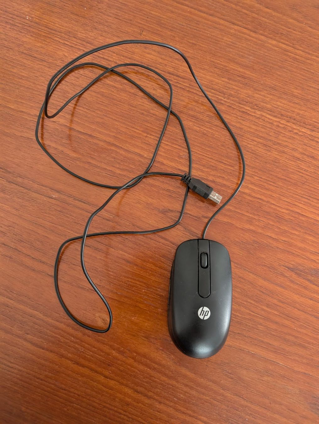 Hewlett Packard Mouse: HP USB Maus, schwarz – Usato da Zürich venduto da mis_96r8