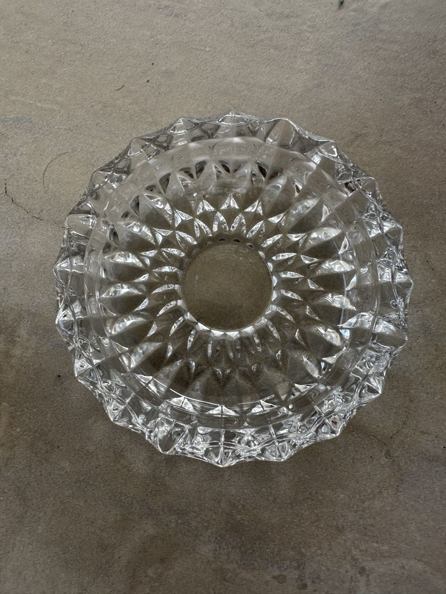 Portacenere: Cendrier vintage en verre épais. – Usato da Grône venduto da Amte73