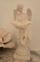 Engel Figur Alabaster Handarbeit Vintage Deko