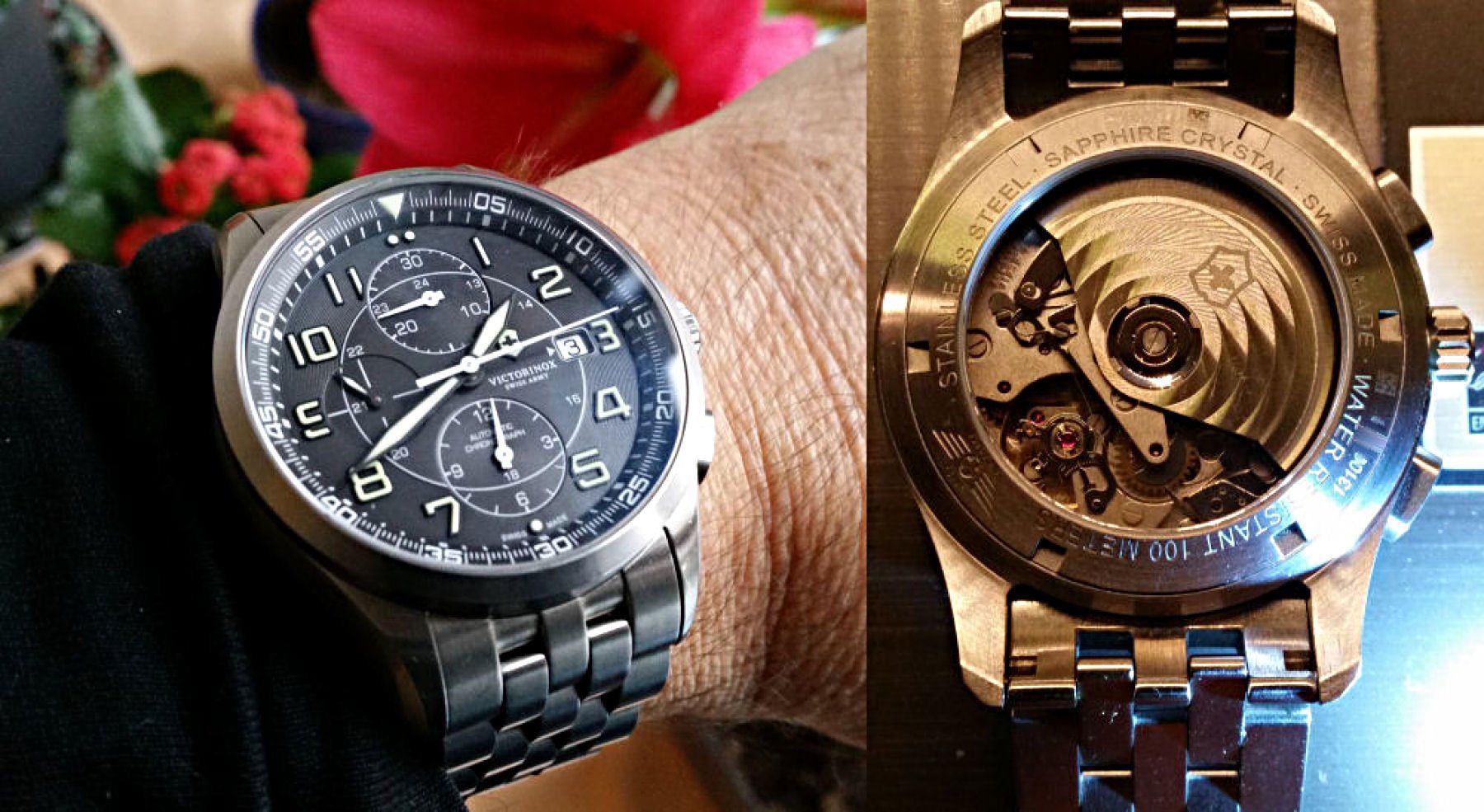 Victorinox Orologi: Victorinox Air Boss Automatic Chrono - Full Set – Usato da Buchs SG venduto da Radixx 2