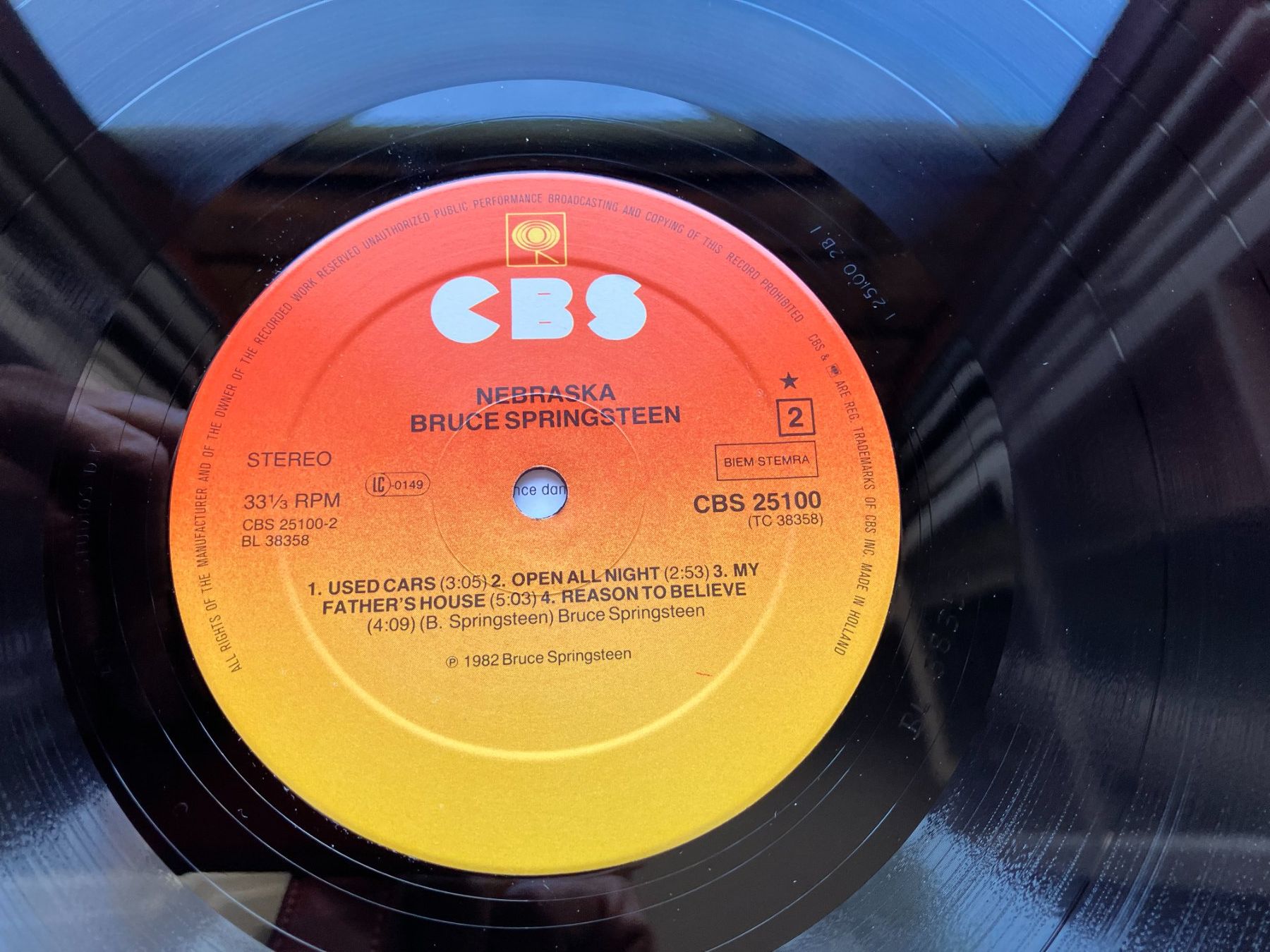 Schallplatten: Bruce Springsteen – Gebraucht aus Aarwangen von Jukebox3 9