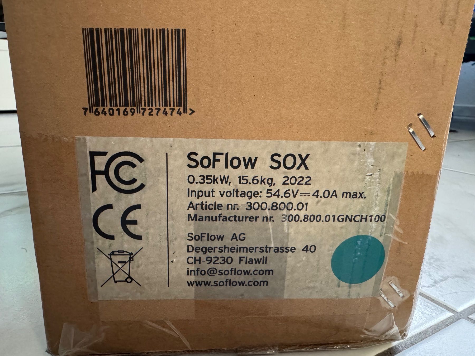 Soflow Kickboard: E-Scooter Soflow SO X – Nuovo e nell'imballaggio originale da Schachen LU venduto da danb86 8