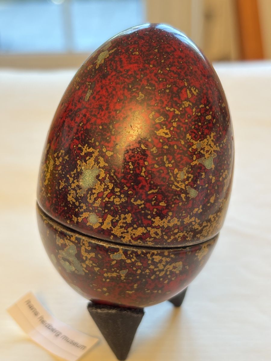 Tutte le decorazioni: Fayence-Ei mit Deckel von Hans Hedberg – Usato da Zürich venduto da steuer2014 1