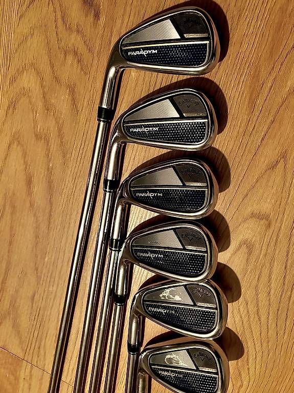 Callaway Mazze & Set: Callaway Eisenset Links (LH) – Usato da Vaduz venduto da Scheeeham