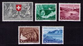 1953_B61-65_PRO PATRIA_Bern 600 J. Eidg.+Seen+Wasserläufe_**