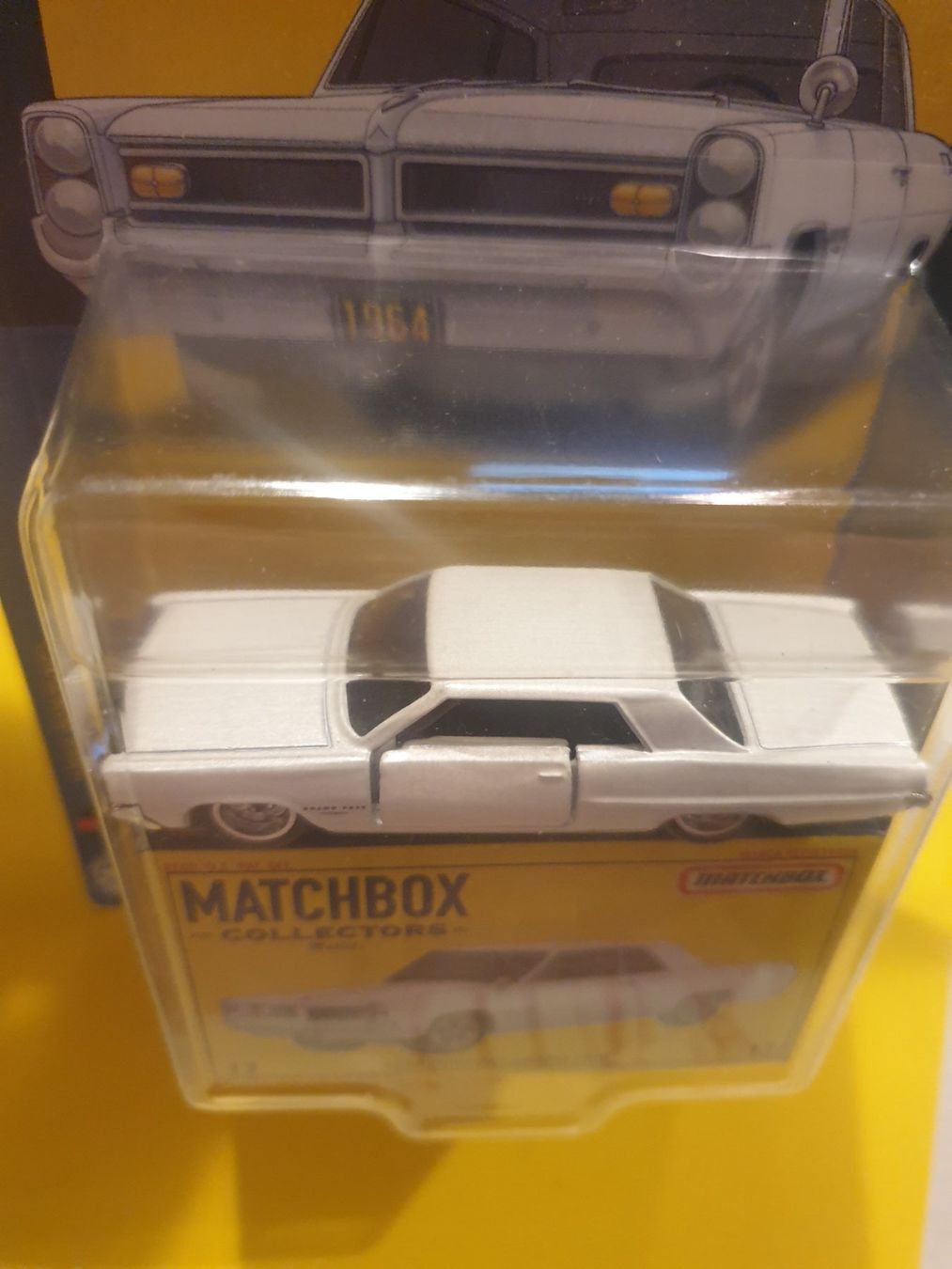 Matchbox Modellini d'auto: Matchbox 1964 PONTIAC GRAND PRIX – Nuovo e nell'imballaggio originale da Oftringen venduto da Rotor 5