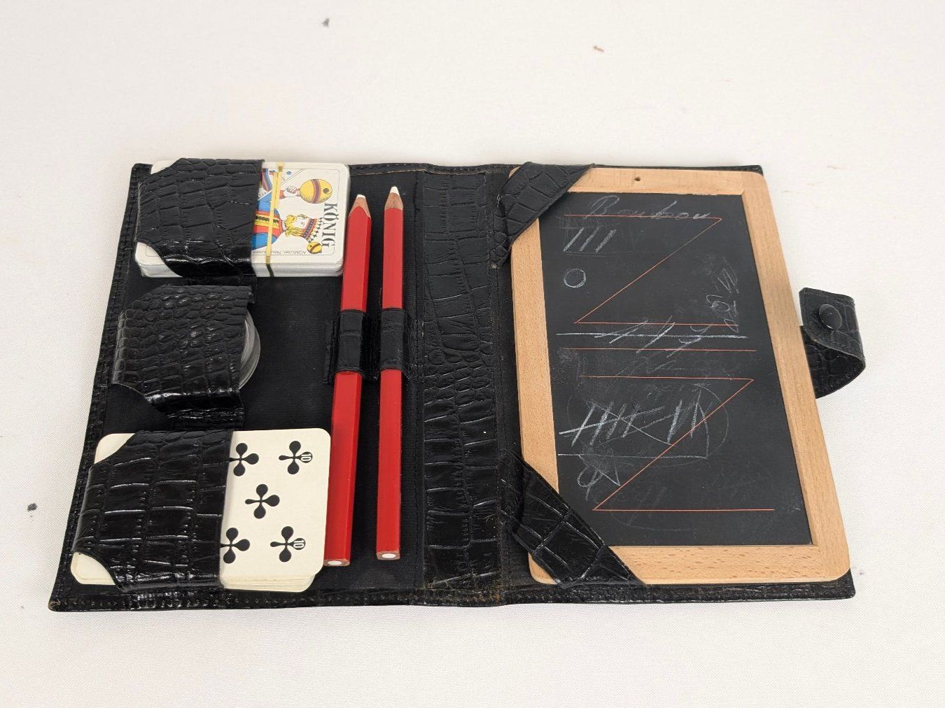 Jeux: Jass Set mit Kreidetafel – D'occasion à Wettingen par Wendemarket