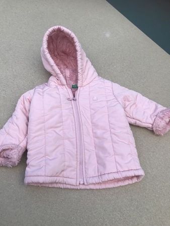 Baby Mädchen Benetton Jacke 74 / 9mt