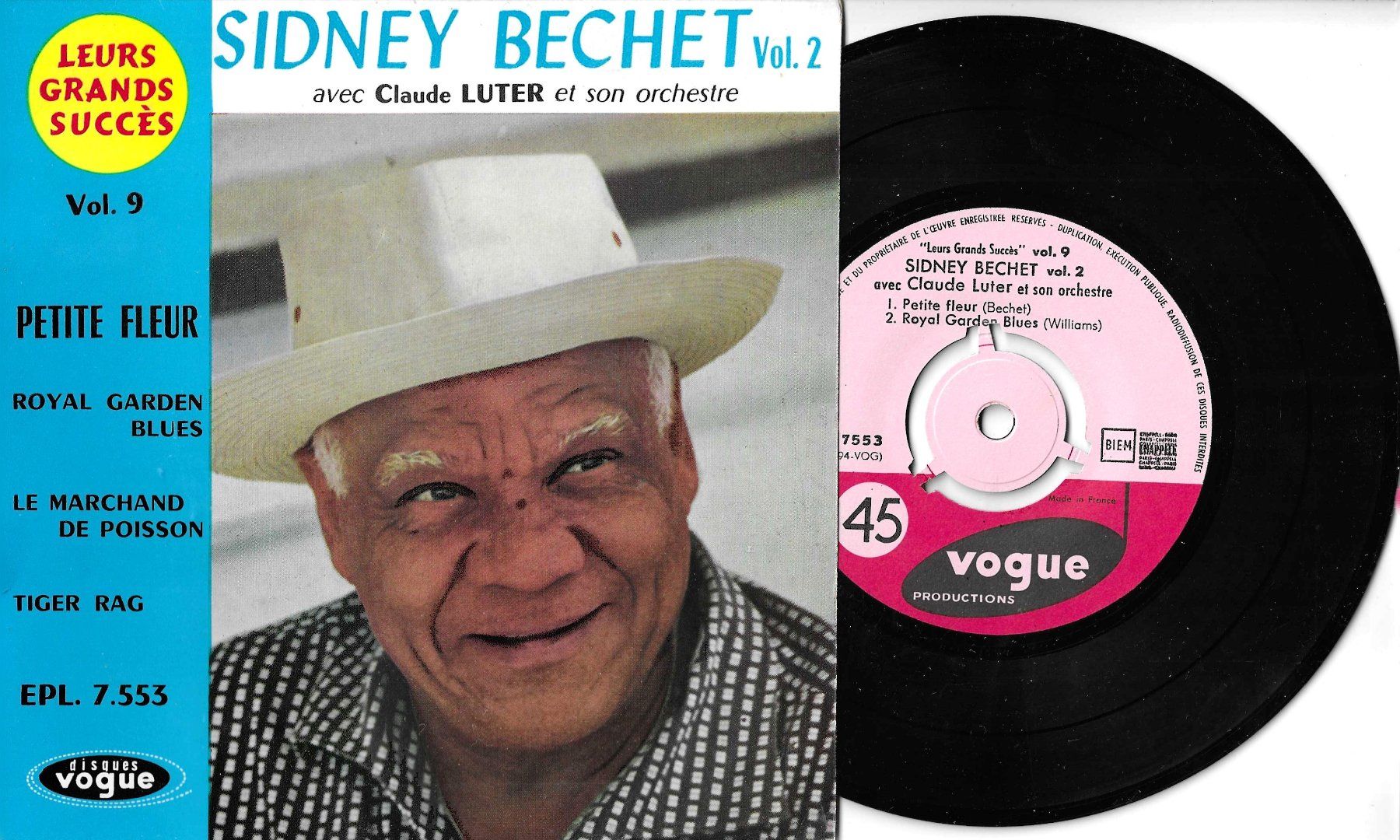 Dischi in vinile: Sidney Bechet EP - Petite Fleur – Usato da Savagnier venduto da Ne2065