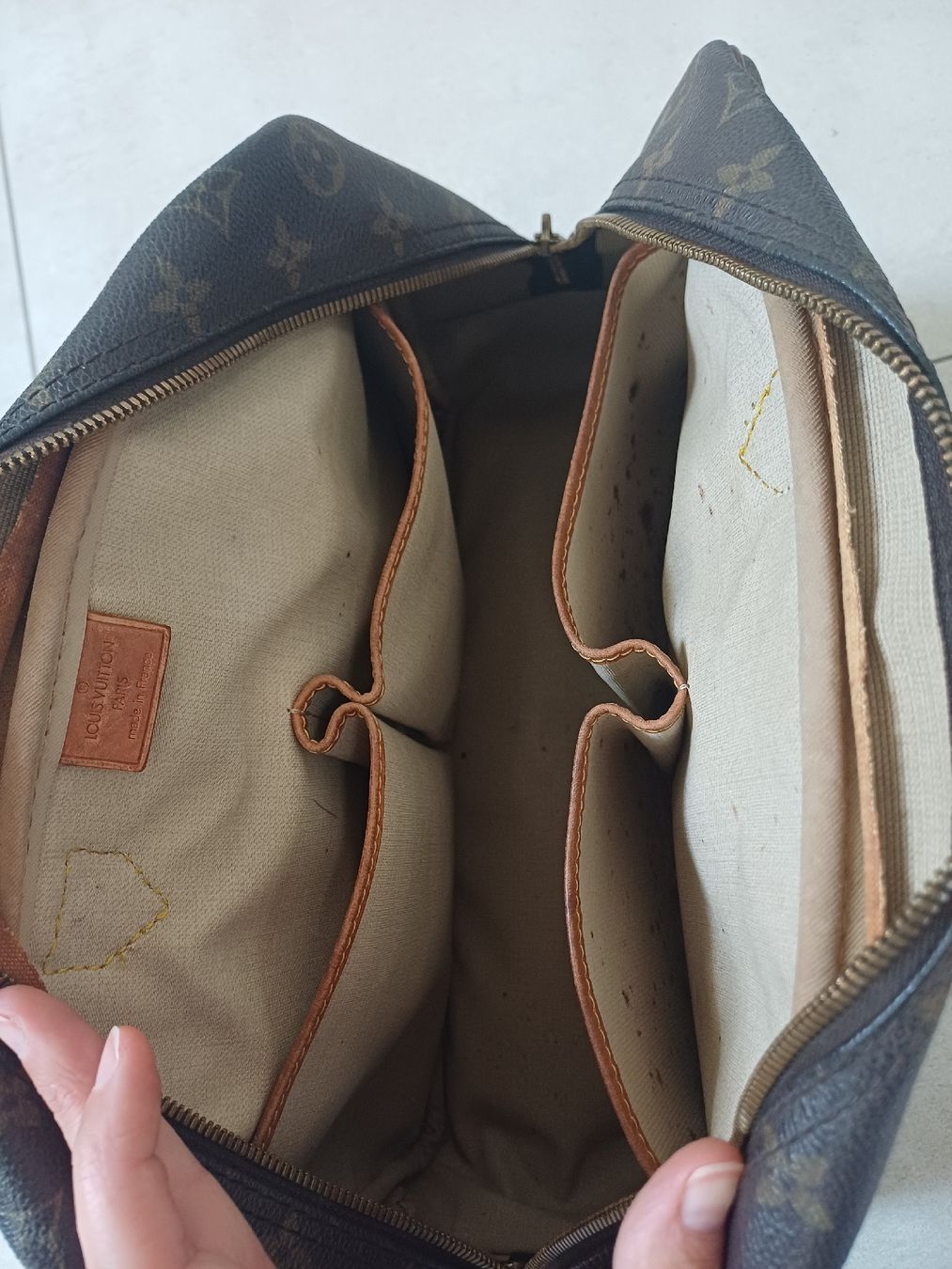Louis Vuitton Borse: Louis Vuitton Handtasche Vintage – Usato da Wolfhausen venduto da 20meister10 3