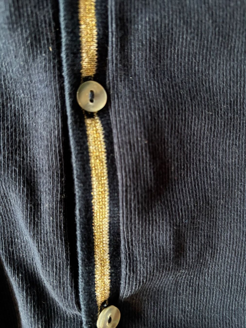 Giacche: Dunkelblaue Strickjacke von nice things Paloma Gr. M – Usato da Neftenbach venduto da Boska_1969 1