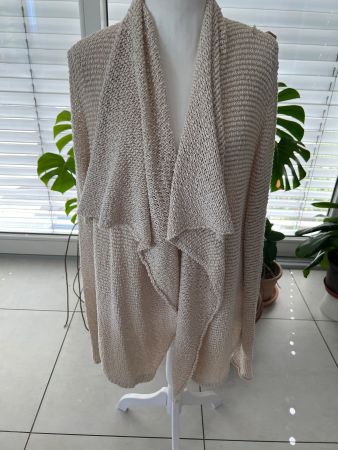 Marco Polo -Sommer Cardigan, Beige, Gr. XL (42)