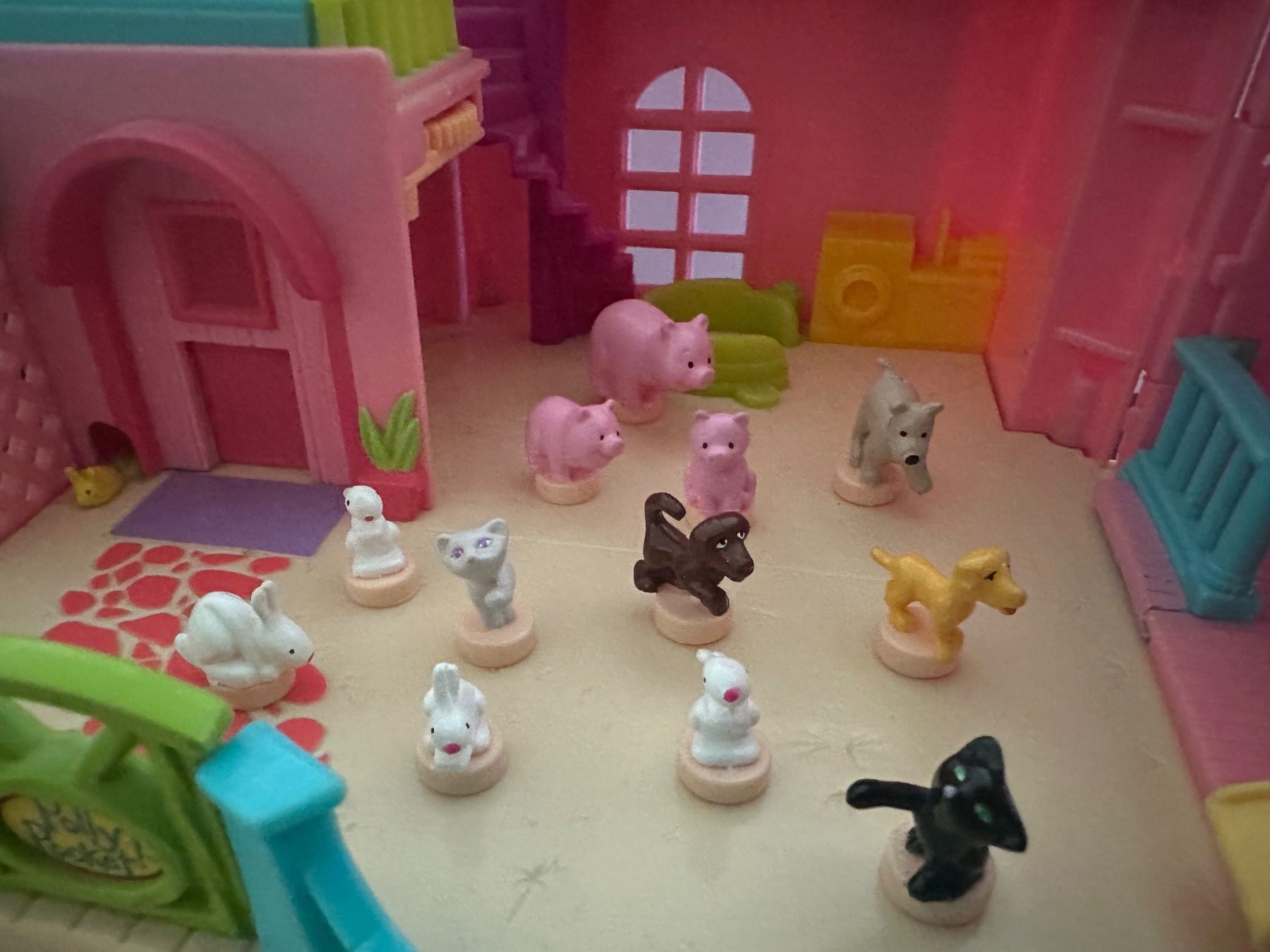 Polly Pocket Giocattoli: Polly Pocket Haus komplett – Nuovo (secondo la descrizione) da Beinwil am See venduto da joy_24 7