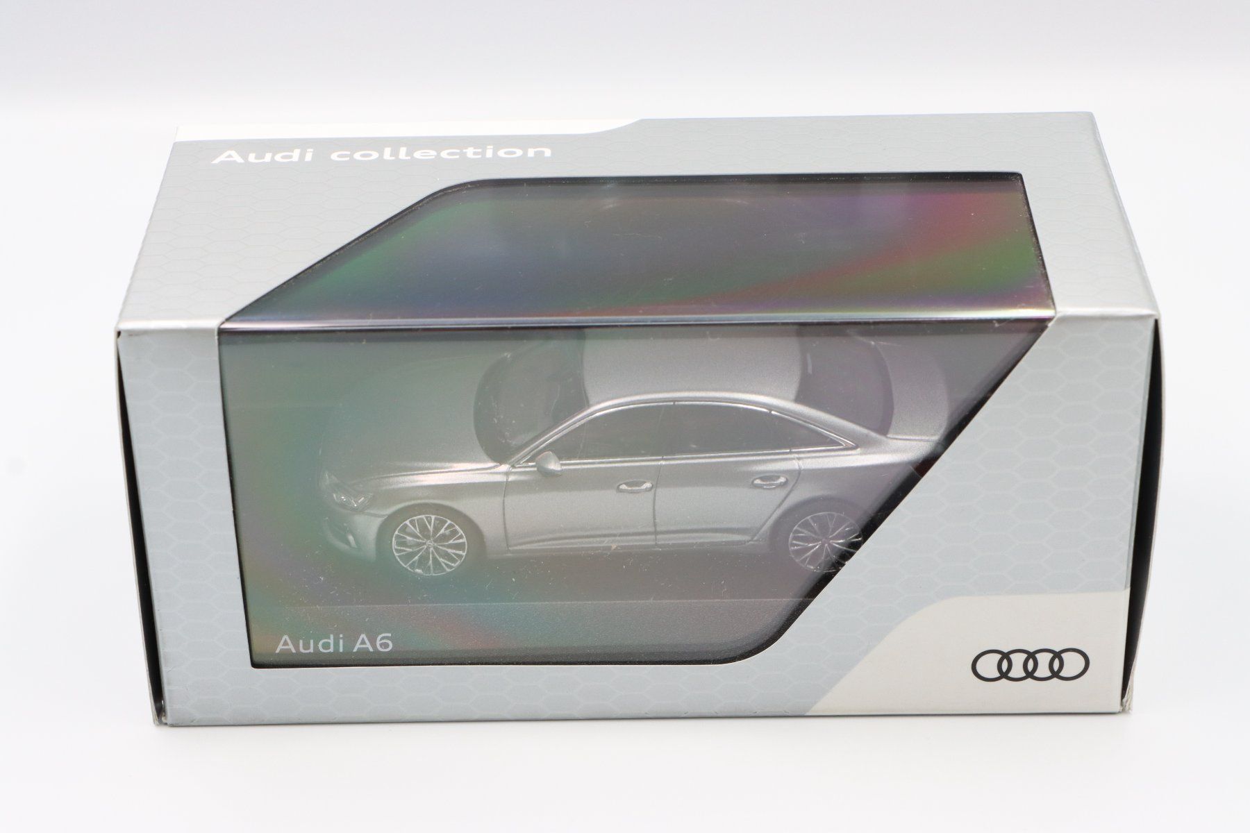 Audi Modellini d'auto: Audi A6 Limousine 2018 1:43 iScale – Nuovo e nell'imballaggio originale da Bühl b.Aarberg venduto da modelldiecast 1