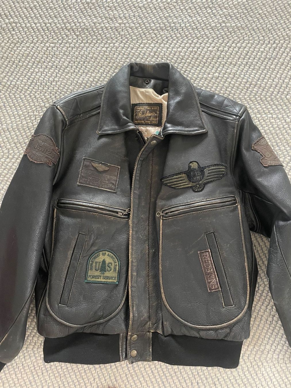 Redskins Giacche: Redskins Bomberjacke Grösse 50 – Usato da Schübelbach venduto da markusae