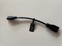 Kabel-Adapter Hama Typ D Micro HDMI Adapter schwarz