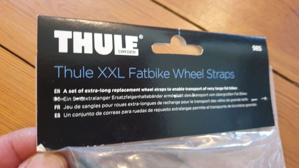 Thule xxl store fatbike wheel straps