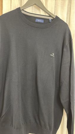 Dunkelblauer Gant Pullover, Grösse 3 XL für den Winter!