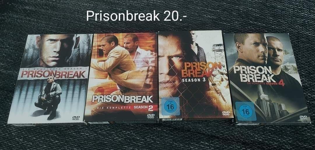 Tutti i DVDs: Prison Break DVD Set – Usato da Beromünster venduto da aniram90
