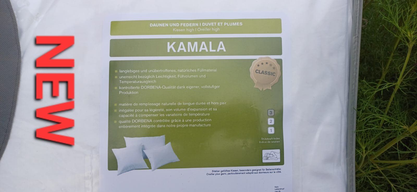 Kissen: Coussin literie1450gr.Meilleure qualité – Neu und originalverpackt aus Payerne von jea_m6nb 3