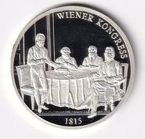 Rütlischwur  999/1000 Stgl  Der Wiener Kongress