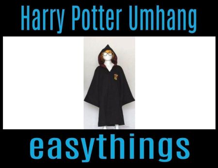 Harry Potter Umhang f. Erwachsene Grösse L Halloween Kostüm