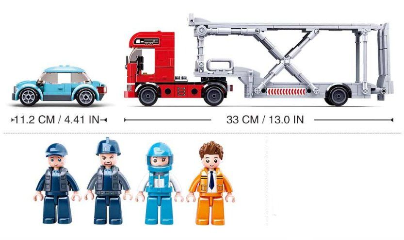 Baukästen: Fahrzeug Transporter Lastwagen Bausteinset – Neu und originalverpackt aus Oensingen von CSCollectors 1