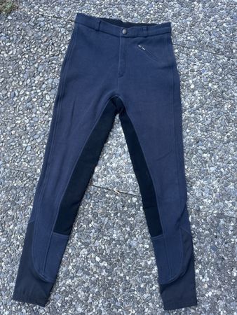 Reithose dunkelblau Kinder Gr. 164