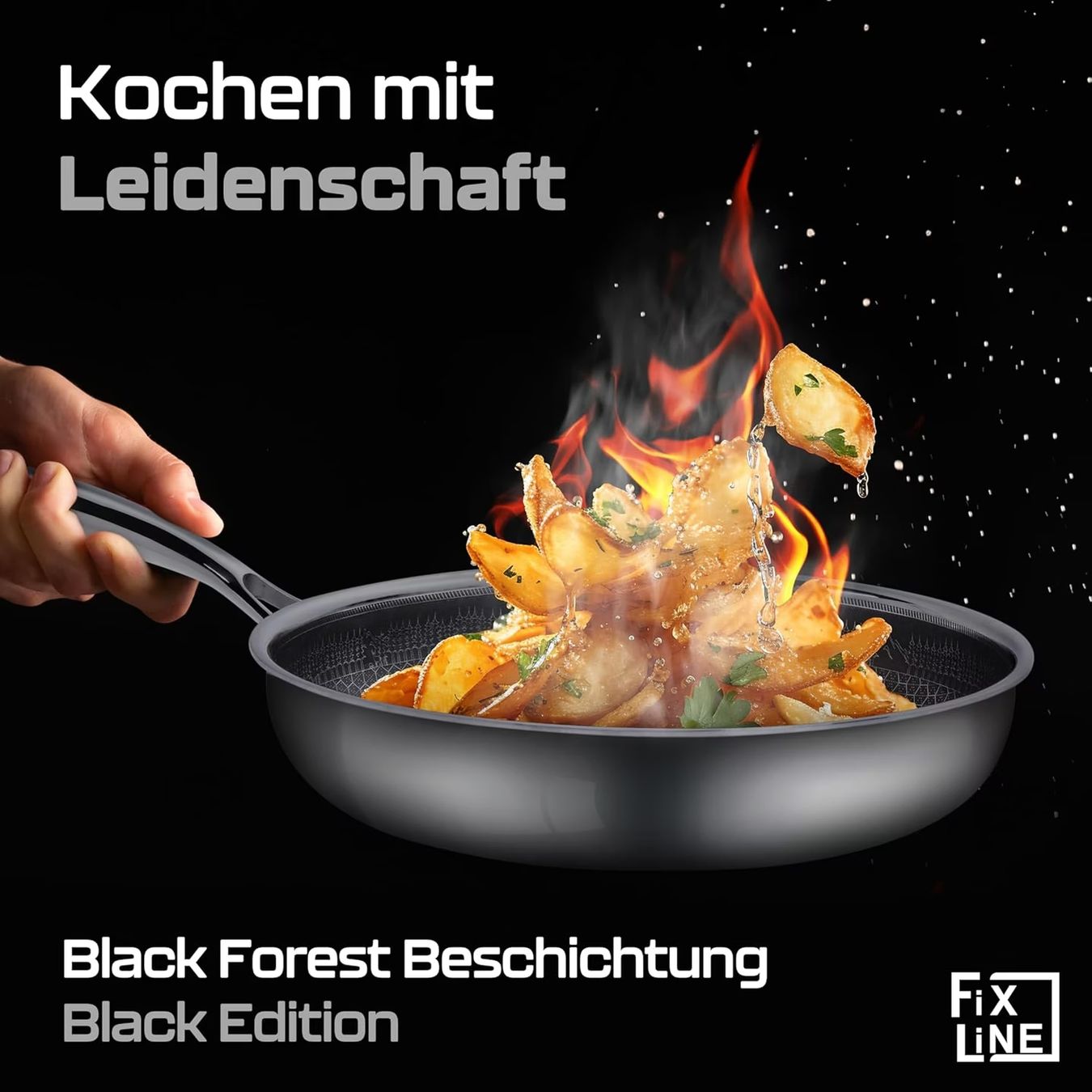 Padelle: Fixline Black Forest Bratpfanne – Nuovo e nell'imballaggio originale da Arbon venduto da schnaepplistube 1