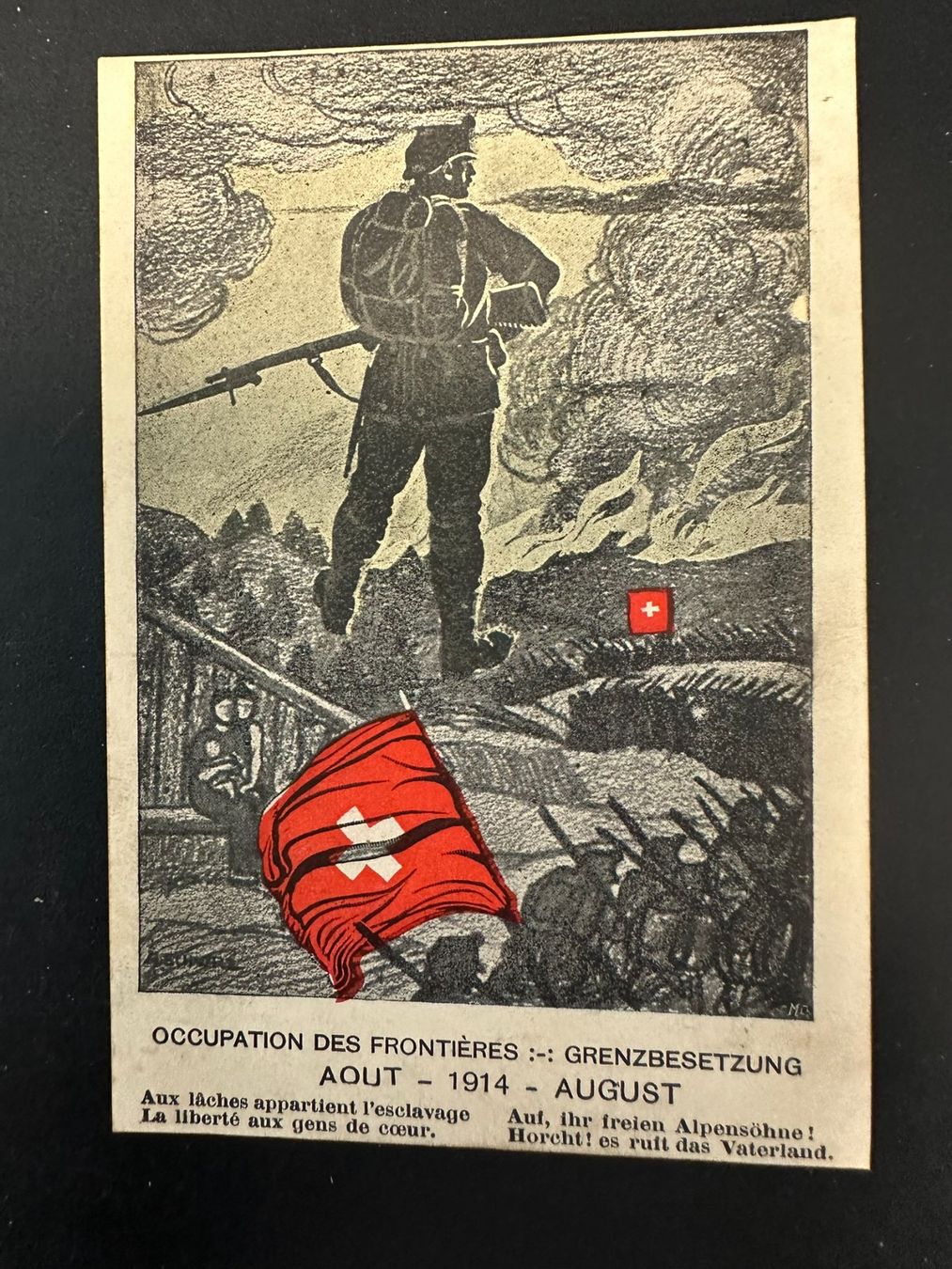 Cartes postales: Grenzbesetzung 1914 – D'occasion à Lyssach par Zsag
