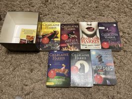 Charlaine Harris Sookie Stackhouse Reihe 1-7, guter Zustand
