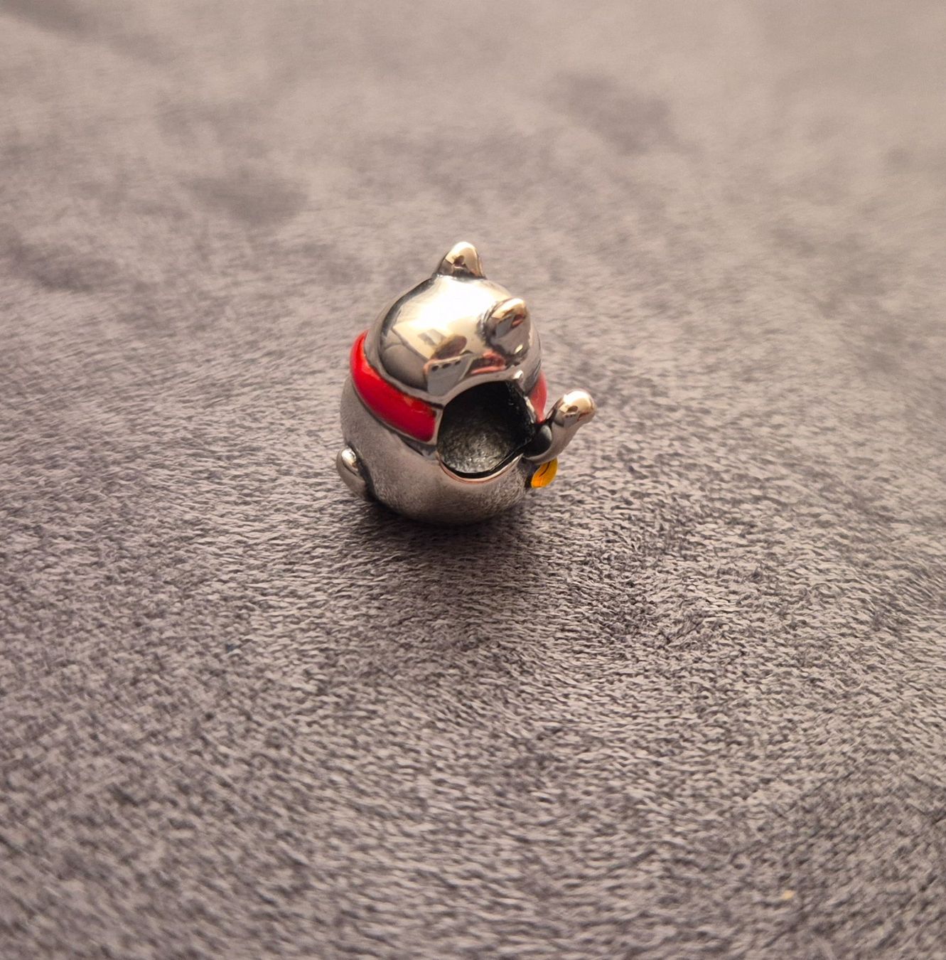 Ciondoli: Silber Charm Maneki-neko Katze +Garantie – Nuovo (secondo la descrizione) da Rotkreuz venduto da Carbone_Bijou-Shop 3